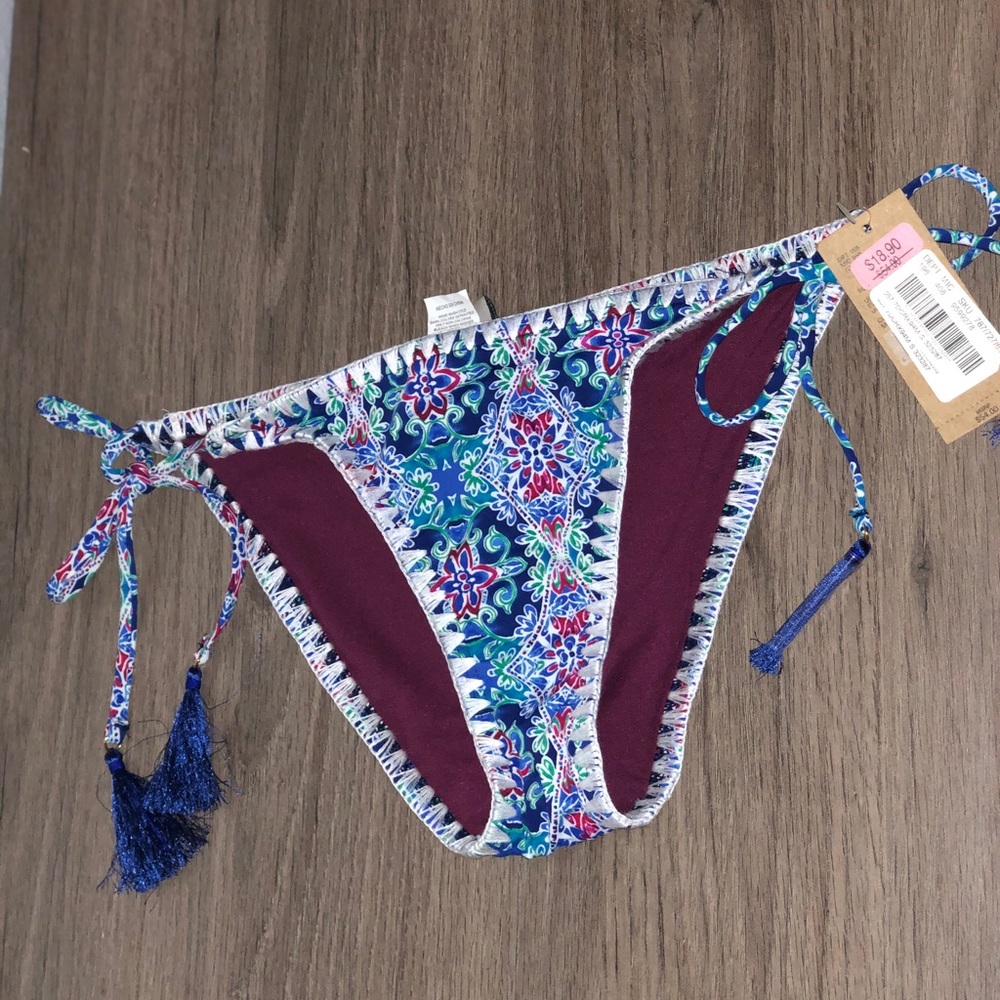 super cute and colorful bikini bottoms